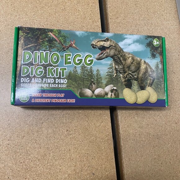 NEW Dino Egg Dig Kit - Surprise inside each egg - 12 eggs - Picture 1 of 2